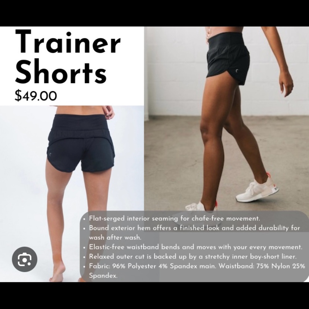 Zyia Trainer Shorts Size Medium